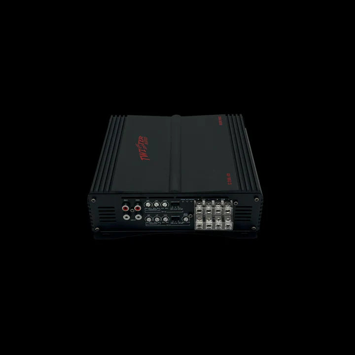 TWISTER AUDIO CARNAGE SERIES 4 CHANNEL 200W RMS/CH @ 1 OHM (FULLY BRIDGED)(C200.4))