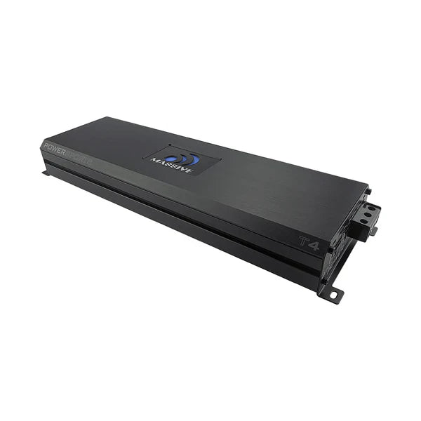 Massive audio T4 - 2000 Watts 1 RMS @ 1 Ohm Mono Block Marine Amplifier