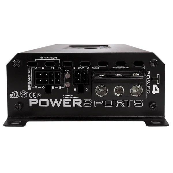 Massive audio T4 - 2000 Watts 1 RMS @ 1 Ohm Mono Block Marine Amplifier
