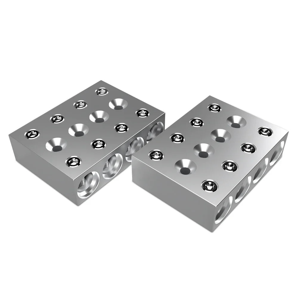 XS Power TB-608 Billet Terminal Blocks (Pair)