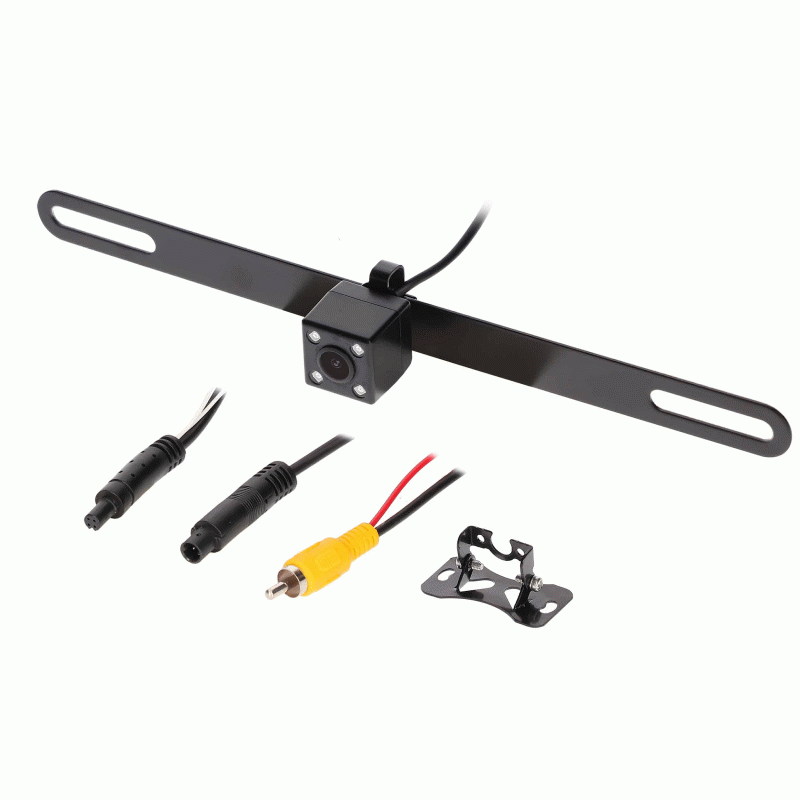 Metra TE-2MPLTC LED Accessory Camera with Multi-Mounts and Active Parking Li