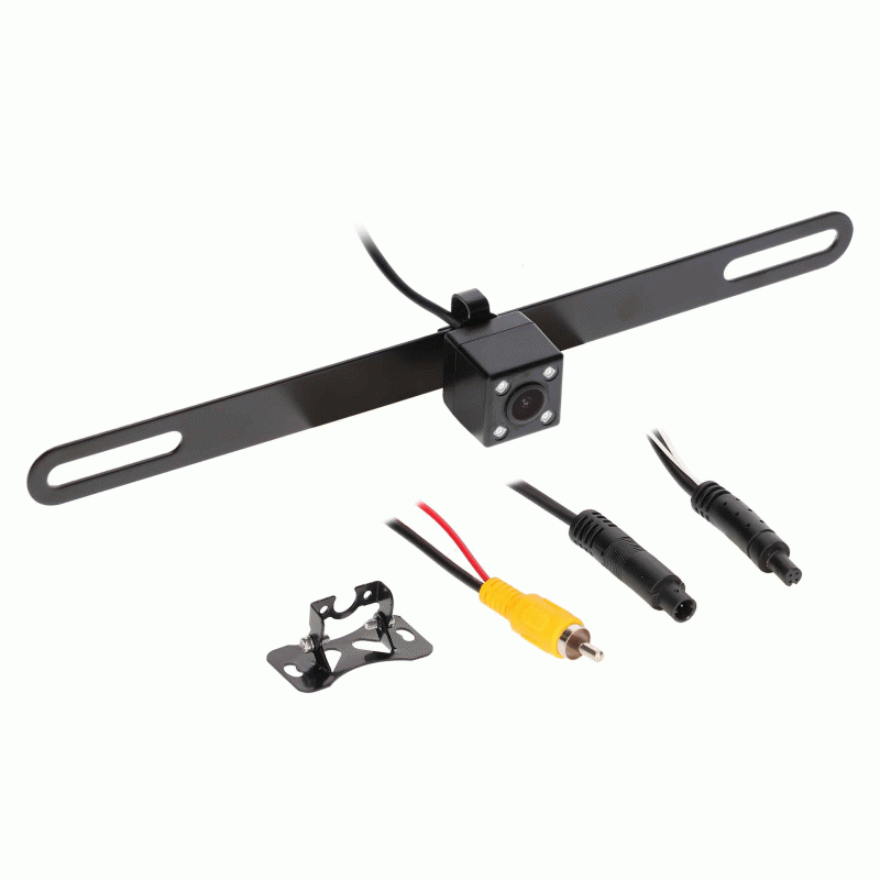 Metra TE-2MPLTC LED Accessory Camera with Multi-Mounts and Active Parking Li