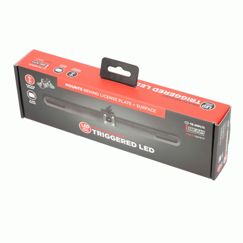 Metra TE-2MPLTC LED Accessory Camera with Multi-Mounts and Active Parking Li