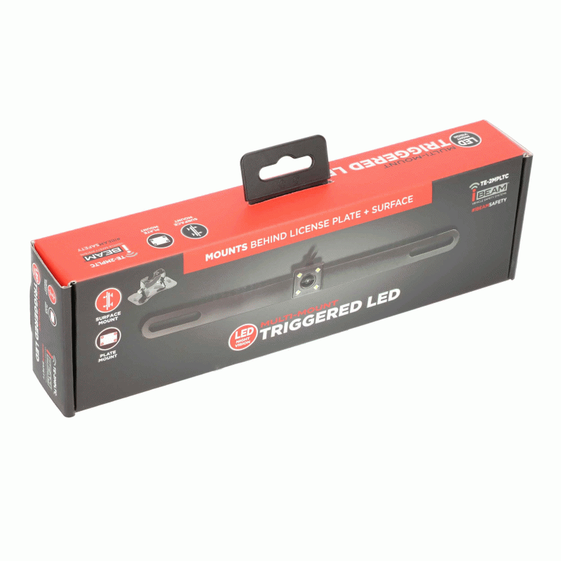 Metra TE-2MPLTC LED Accessory Camera with Multi-Mounts and Active Parking Li