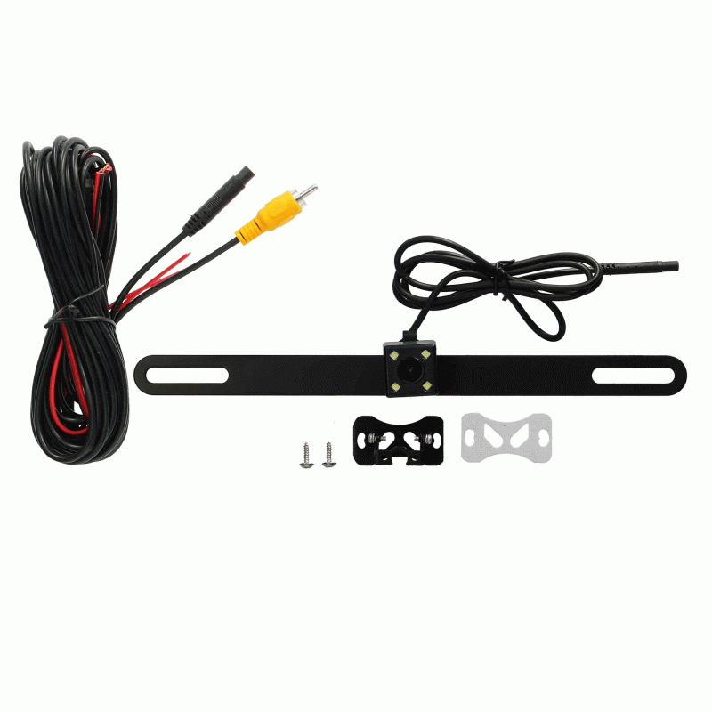 Metra TE-2MPLTC LED Accessory Camera with Multi-Mounts and Active Parking Li
