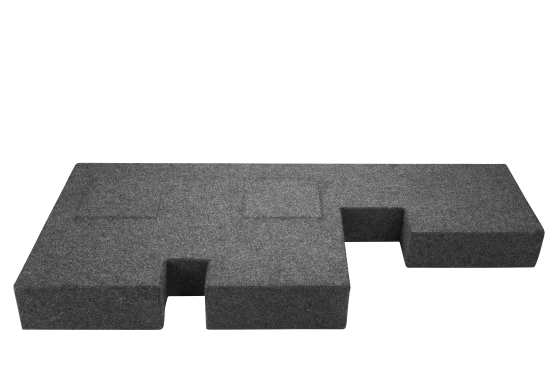 2007-2013 Toyota Tundra Duble Cab Dual Carpeted Sub Box 2X10