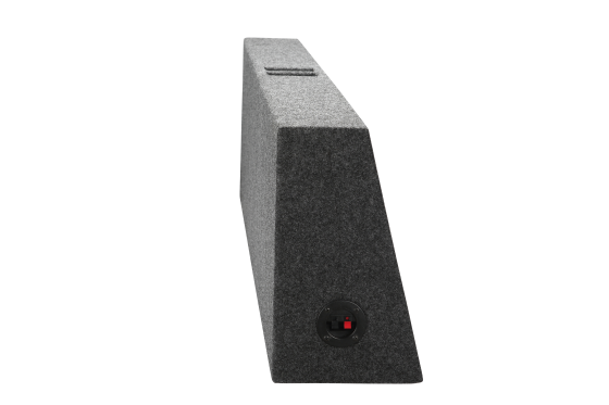 2-12'' Slot Ported Behind The Single Cab Truck Seat Carpeted Sub box