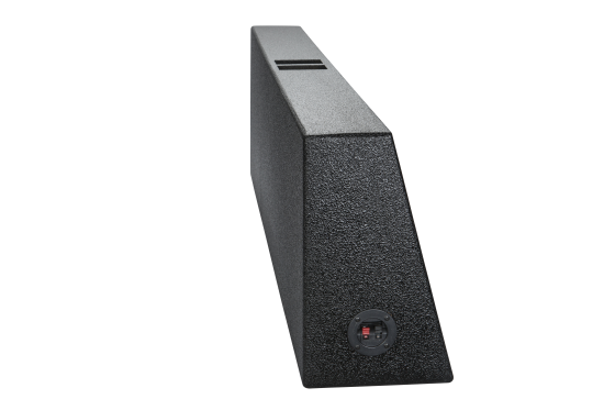 2-8'' Slot Ported Behind The Single Cab Truck Seat Poly Sub box