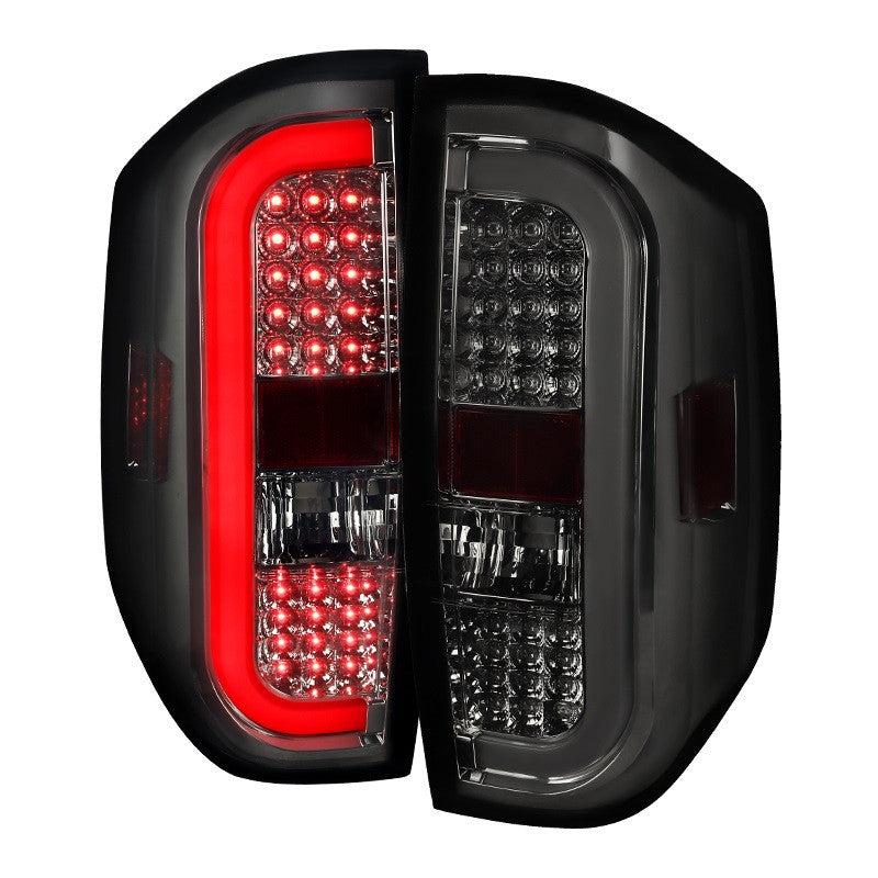 Spec-D 14-18 Toyota Tundra LED SEQ Tail Lights Smoked