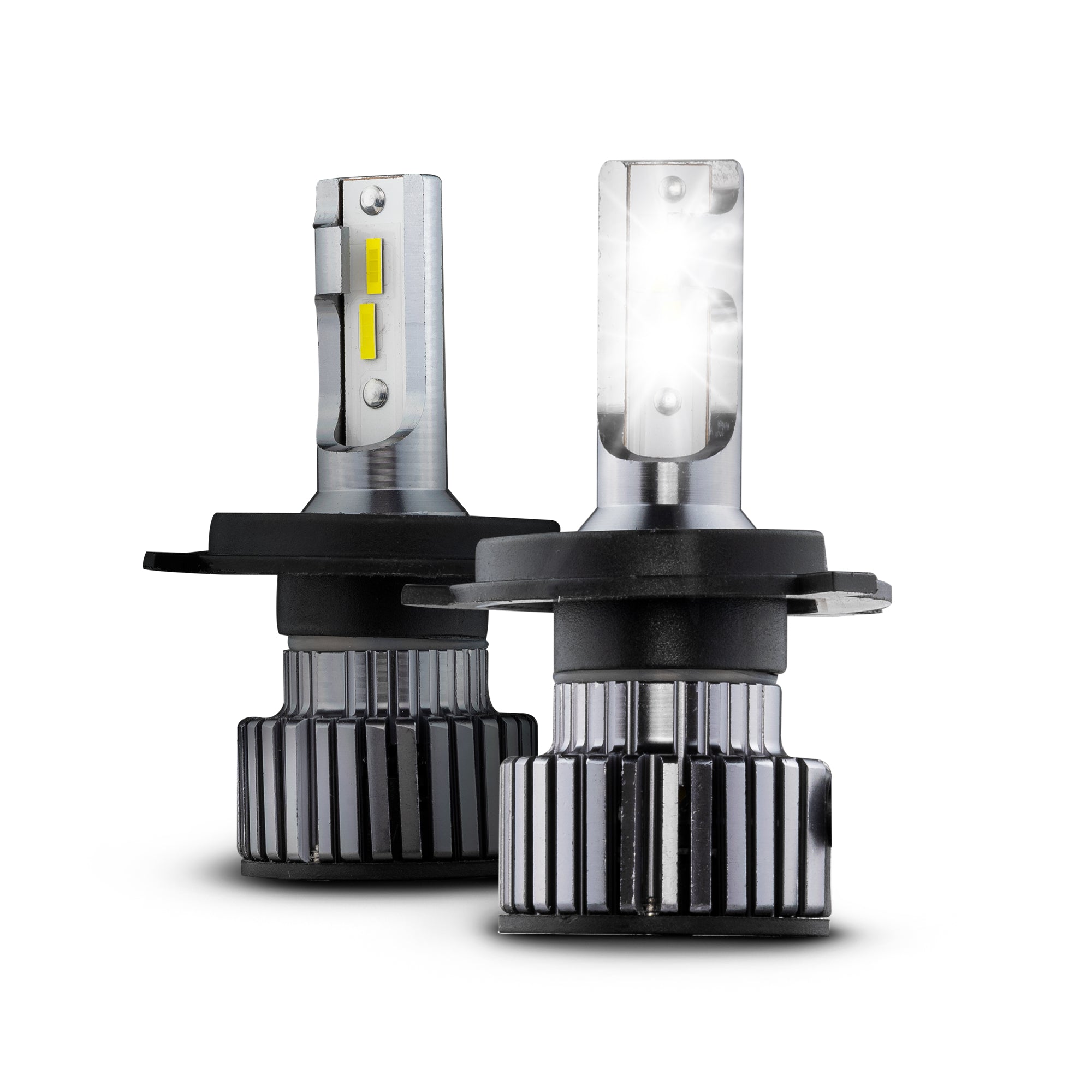 DS18 VISION H4 High/Low CSP LED Conversion Kit 6500K White 8000/5000 Lumens 50/30 Watts