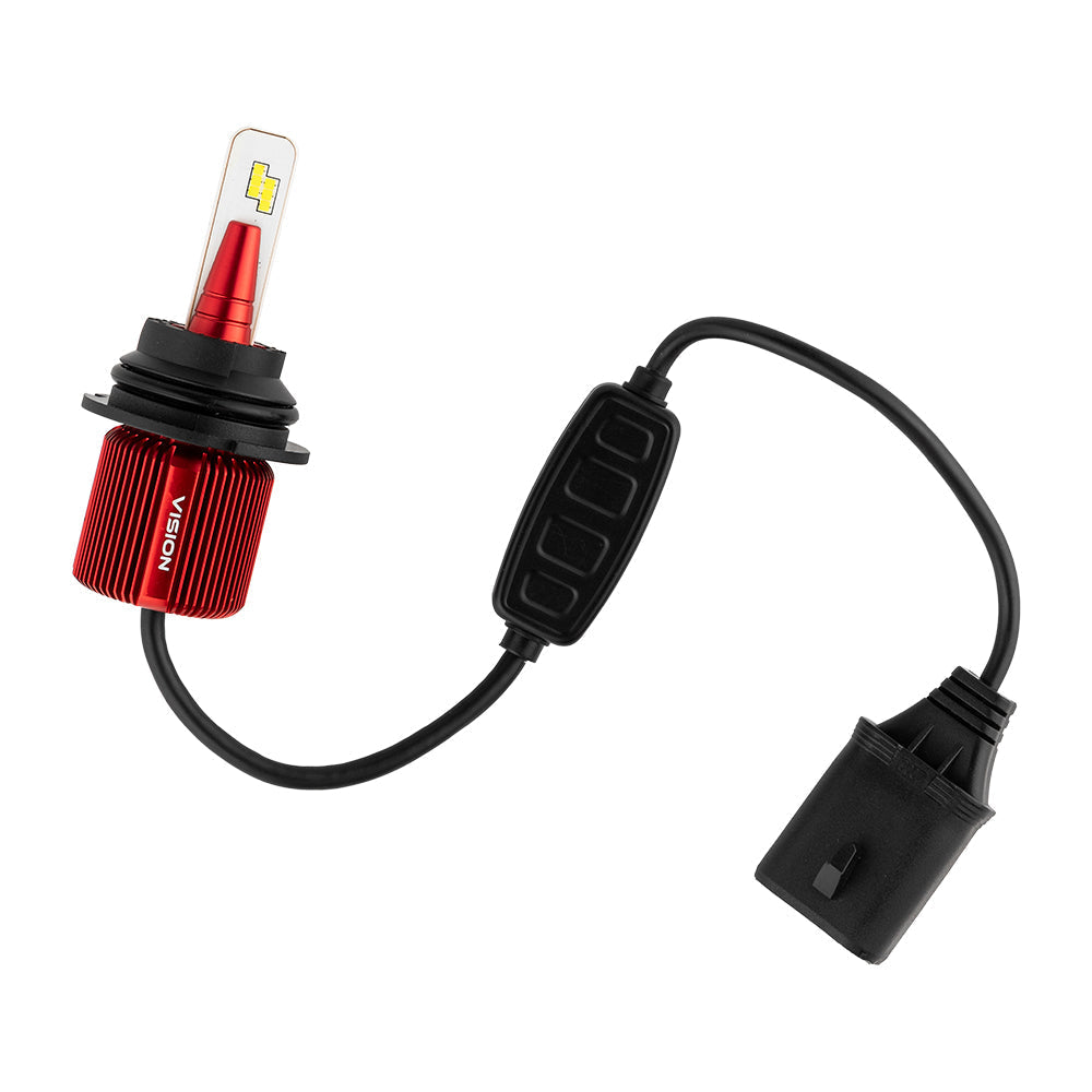 DS18 VISION 9007 High/Low CSP LED Conversion Kit 6500K White 8000/5000 Lumens 50/30 Watts