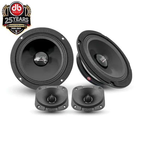WDX5-6.5-2MTW : WDX Shallow Mount 6.5 in. PRO Audio Component Kit