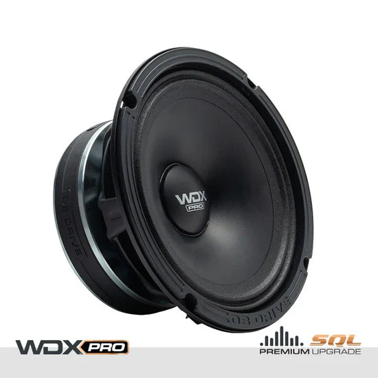 WDX P65C3 : WDX PRO 6.5 in. 3-Way Component Loudspeaker