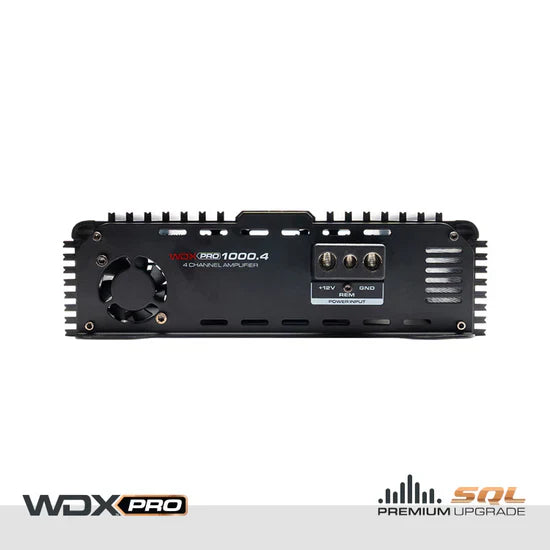 WDX PRO1000.4 : 4-Channel Full-Range Class D Amplifier