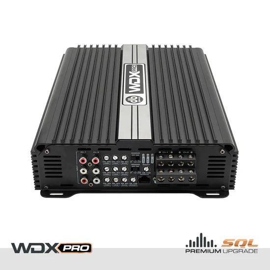 WDX PRO2500.5 : 5-Channel Full-Range Class D Amplifier