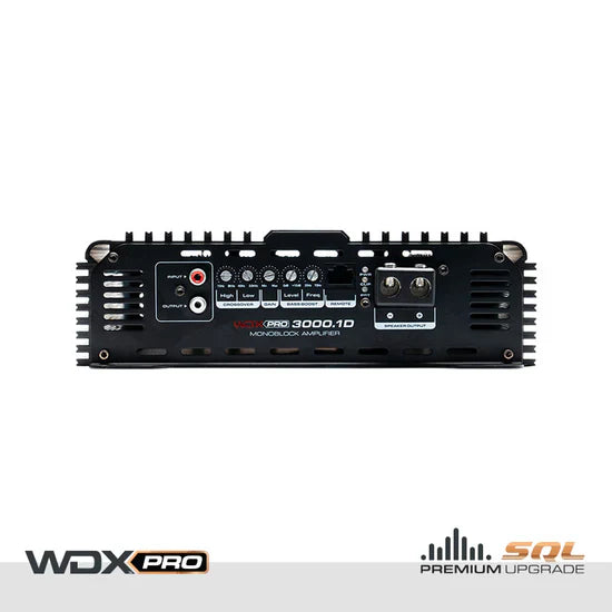 WDX PRO3000.1D : Mono Full-Range Class D Amplifier
