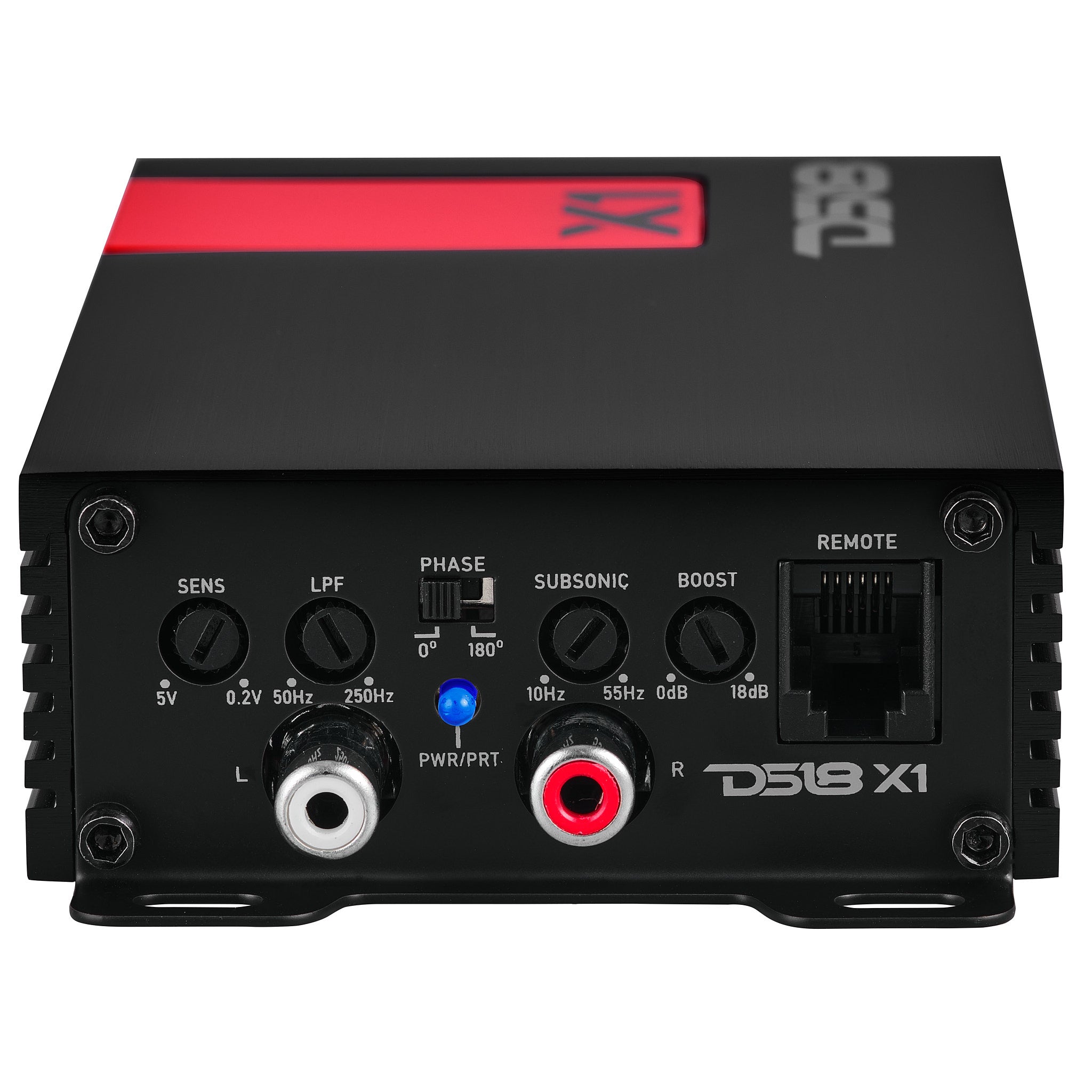 DS18 X 1-Channel Ultra Compact Class D Amplifier 300 Watts Rms @ 1-Ohm