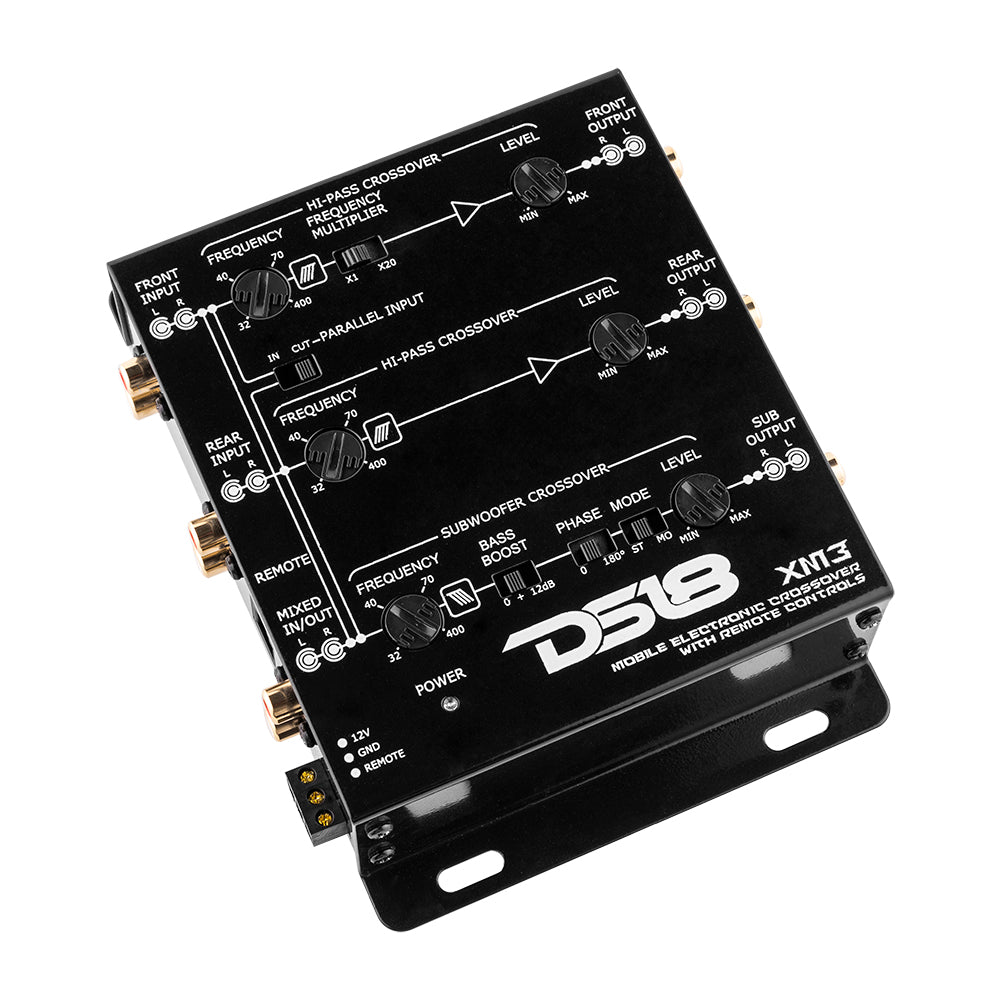 DS18 3-Way Active Crossover with Sub-Level Control