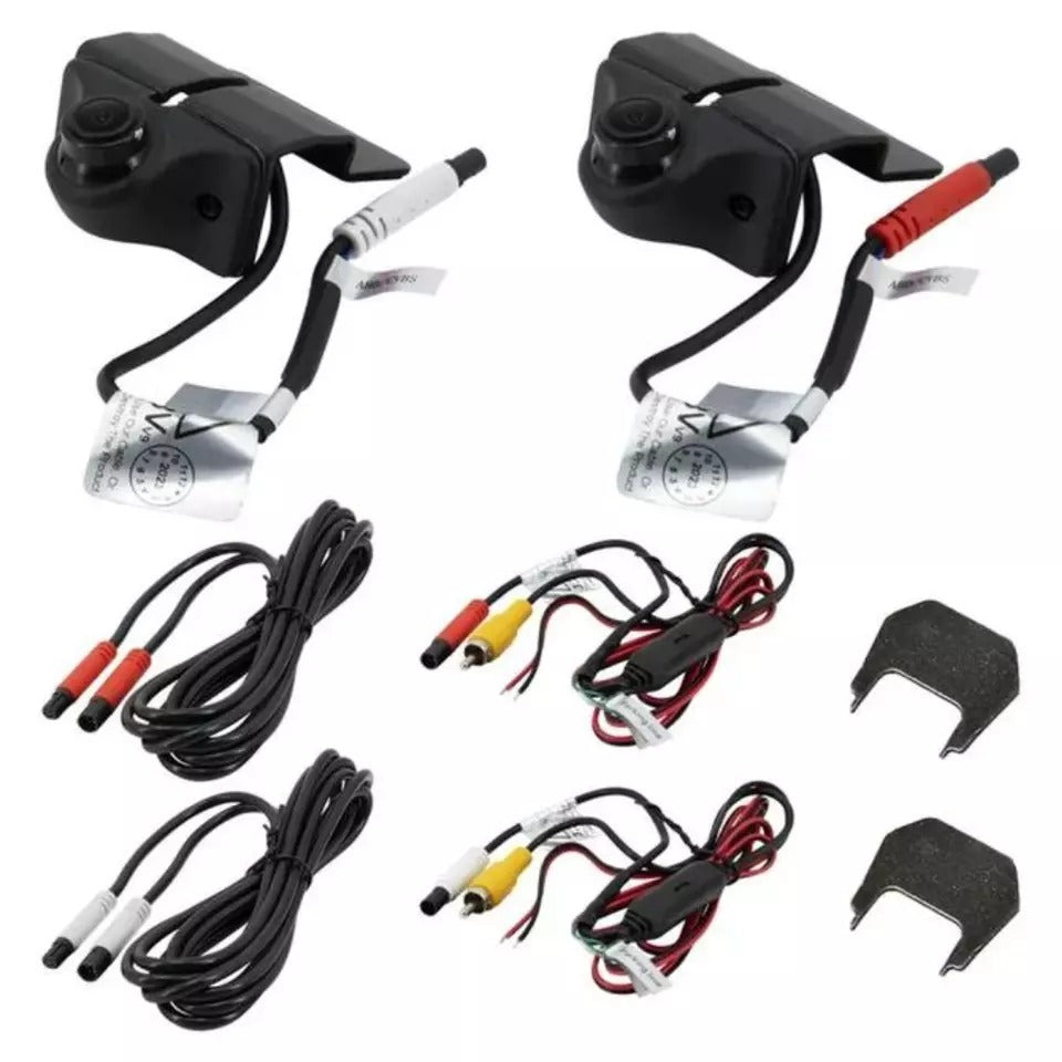 Stinger HDBJK AHD 720P / CVBS 480P Blind Spot Camera Kit for Wrangler JK 2007-18