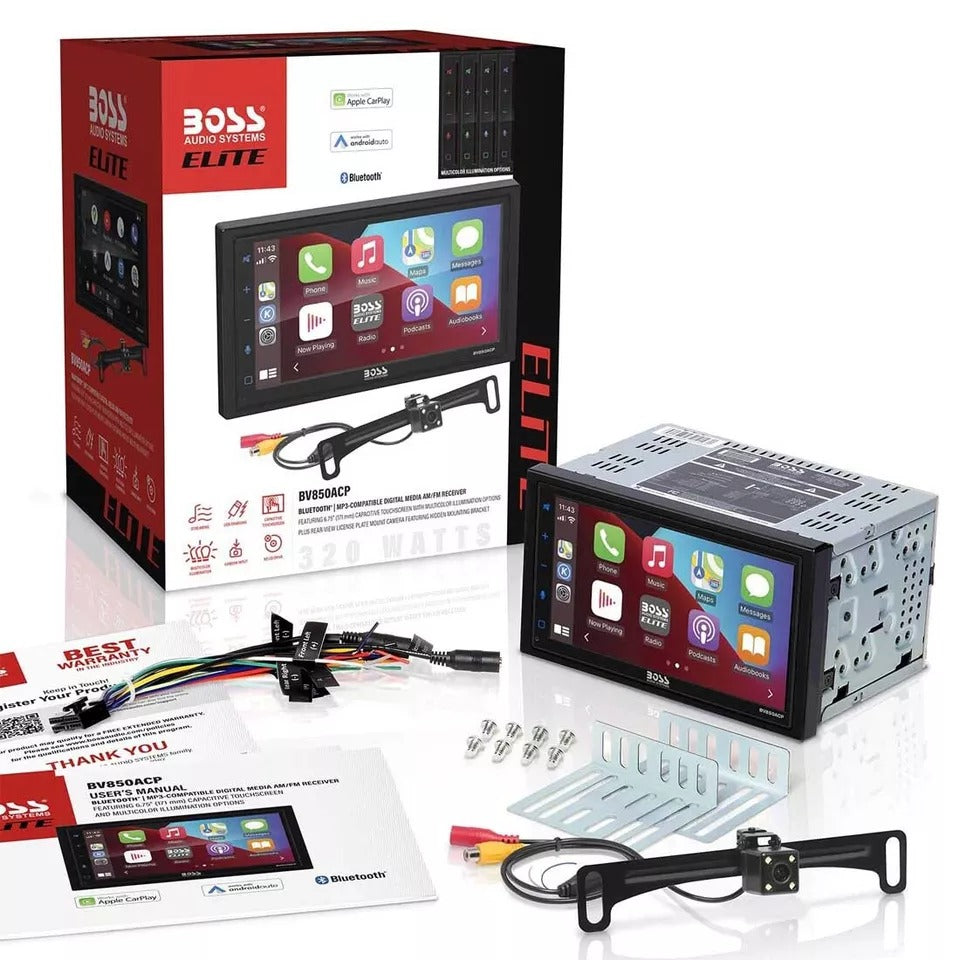 Boss Audio BV850ACP 2-DIN 6.75