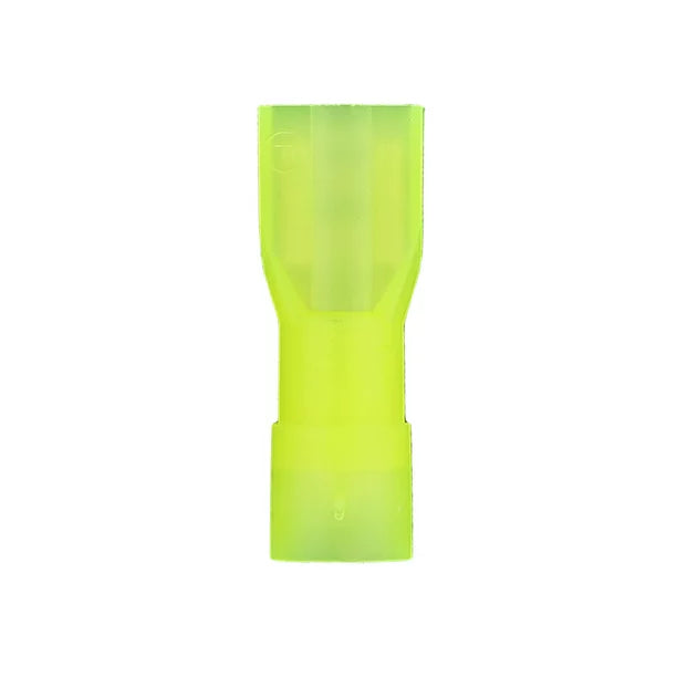YNFD250F Yellow Nylon Quick Disconnect 12-10 Gauge .250