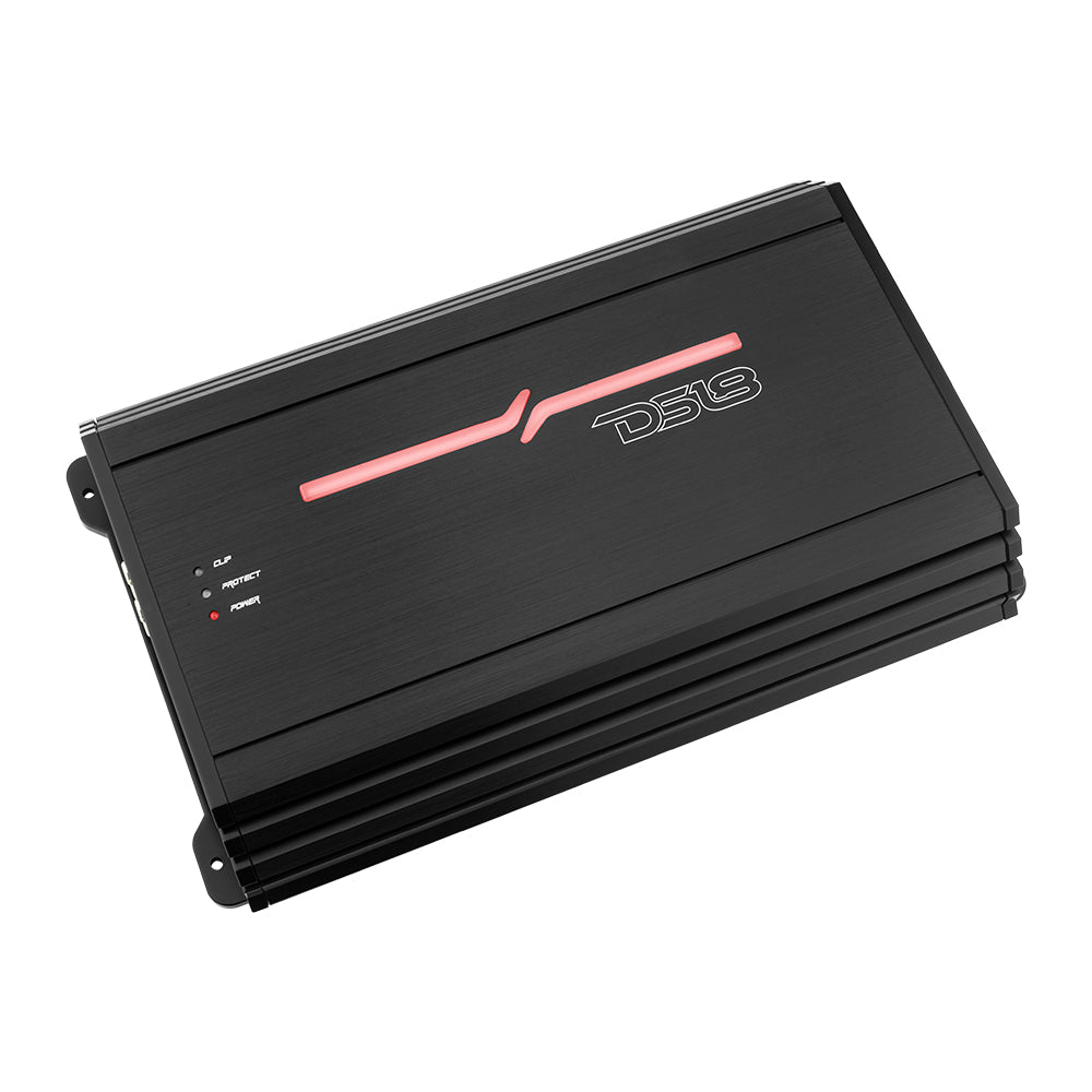 DS18 ZR 1-Channel Class D Amplifier 1000 Watts RMS-1 Ohm
