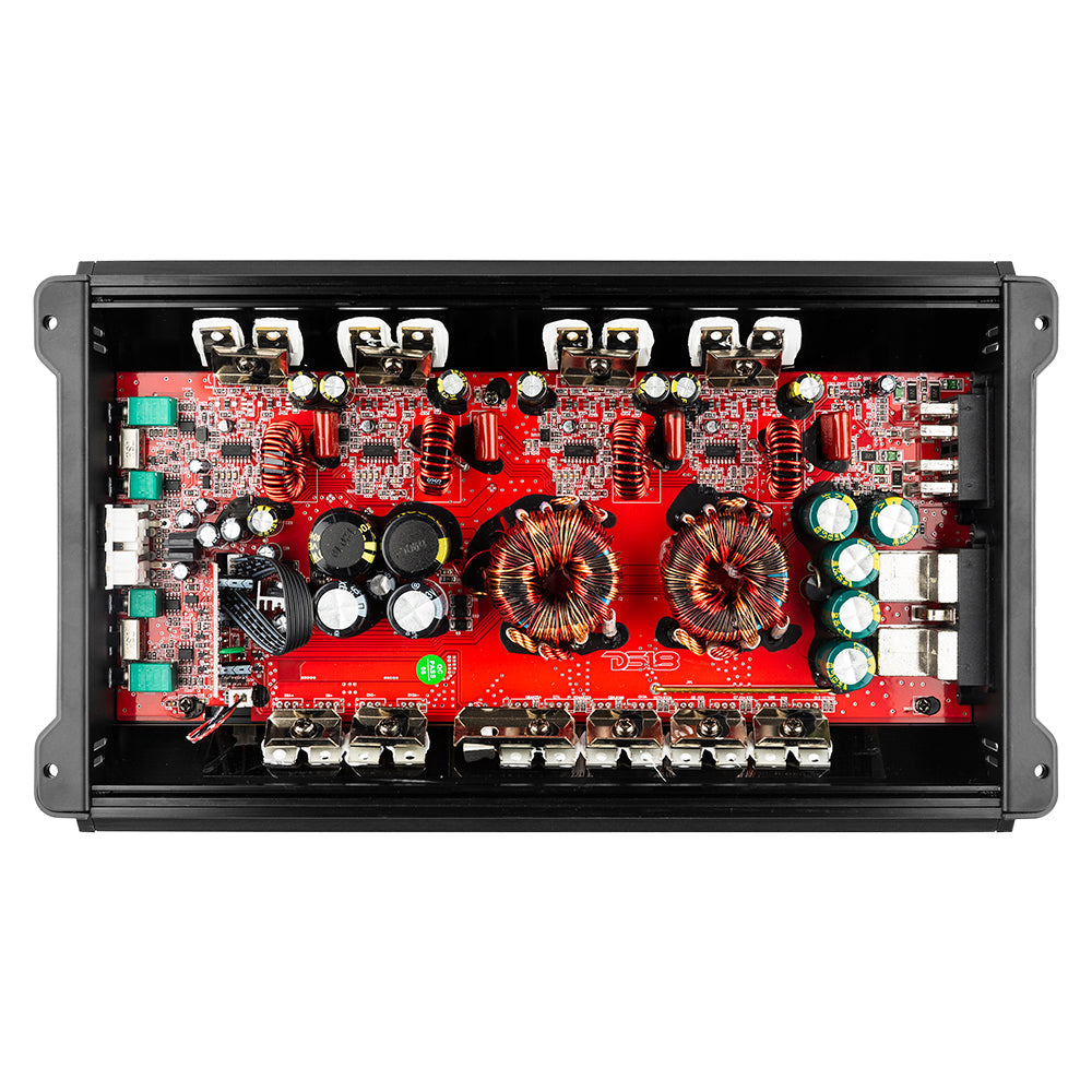 DS18 ZR 4-Channel Class D Amplifier 4 x 400 Watts Rms @ 4-ohm