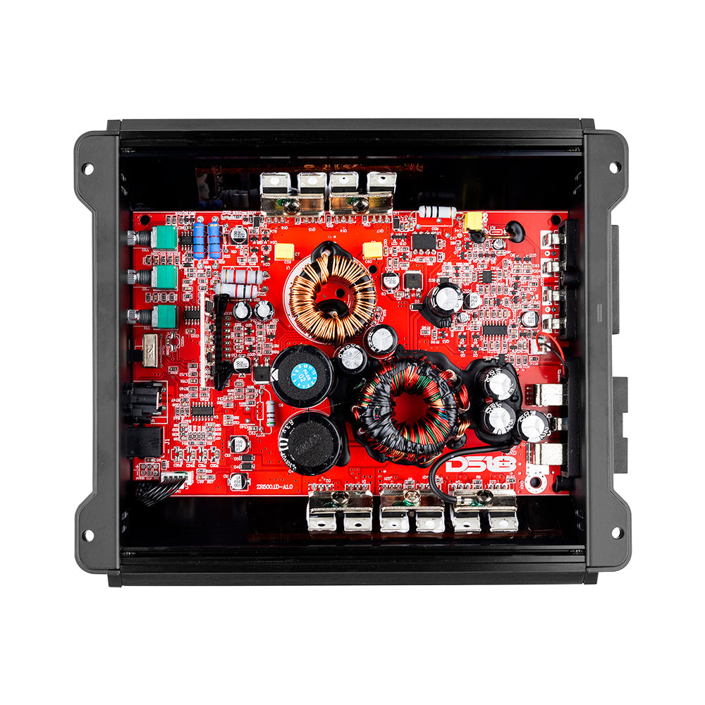 DS18 ZR 1-Channel Class D Amplifier 500 Watts Rms @ 1-Ohm