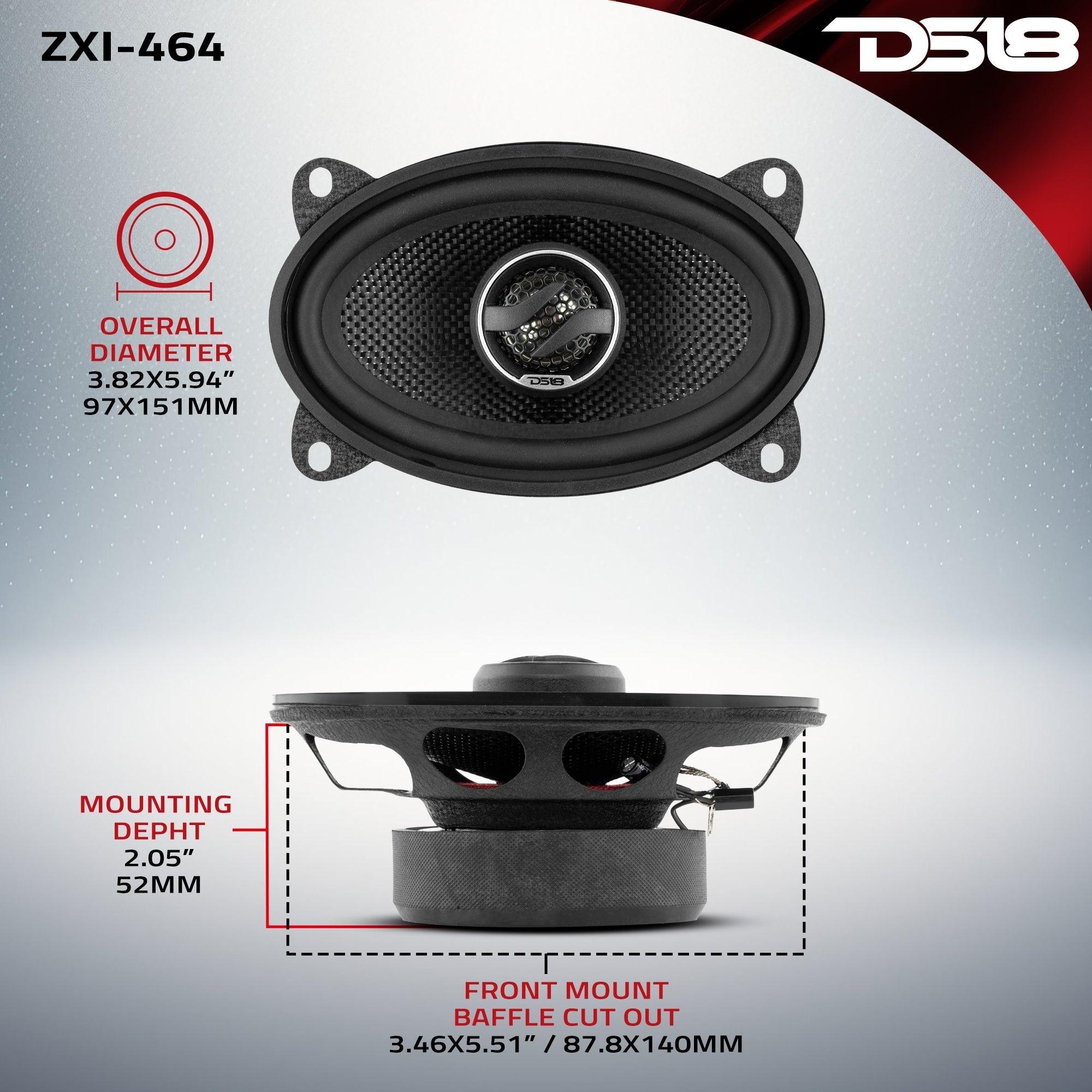 DS18 ZXI 4x6