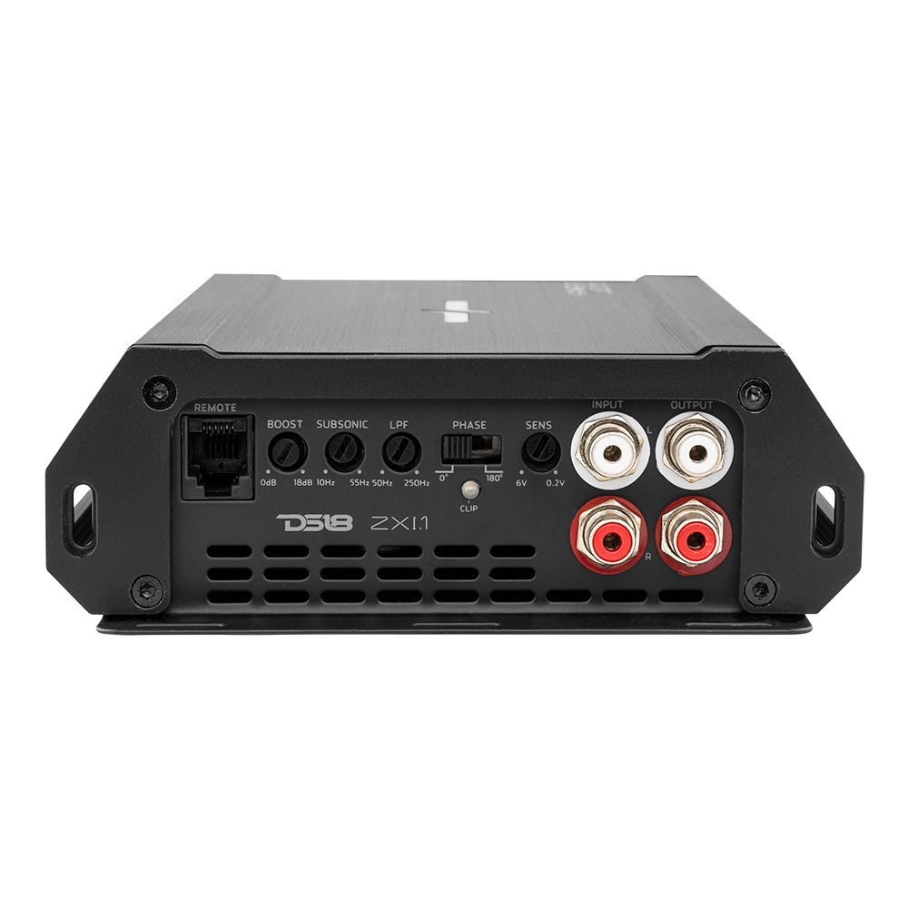 DS18 ELITE ZXI.1 1-Channel Class D Amplifier 1000 Watts RMS @ 1-Ohm
