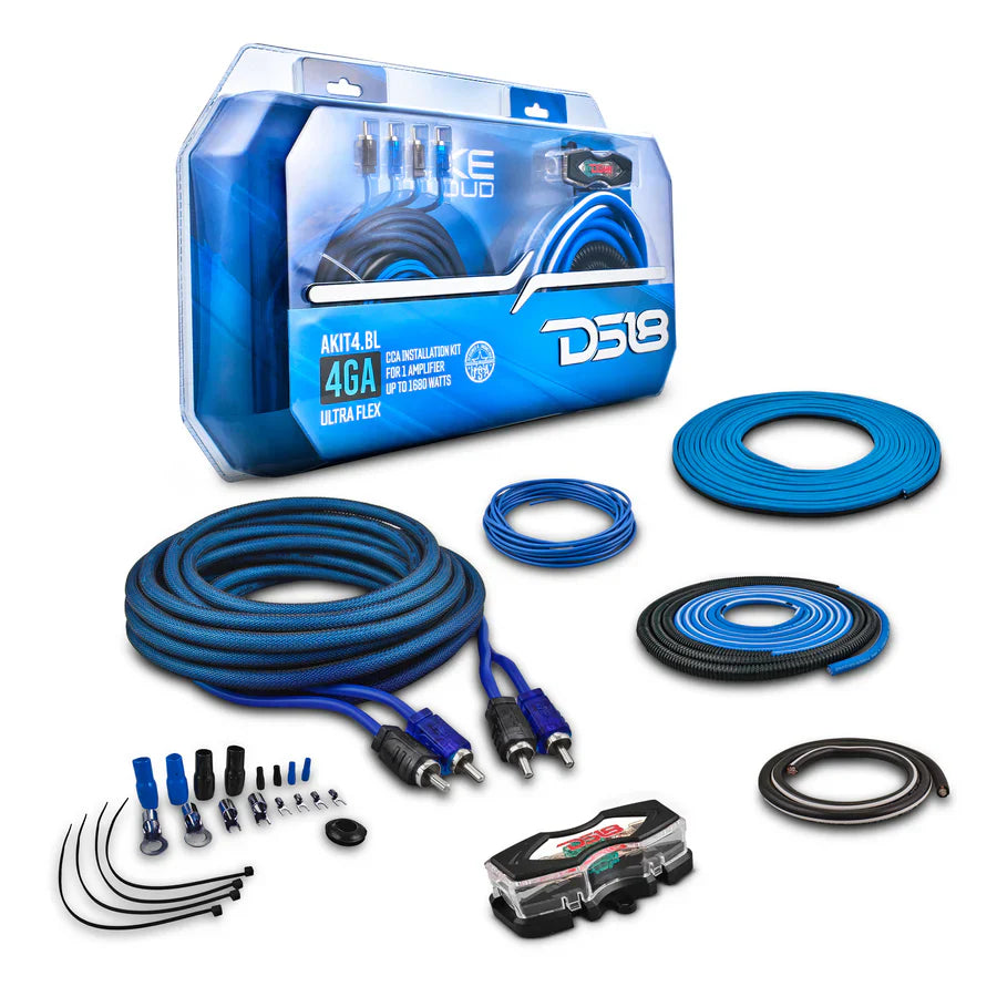 DS18 4-GA Amplifier Installation Kit