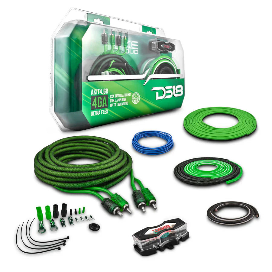 DS18 4-GA Amplifier Installation Kit