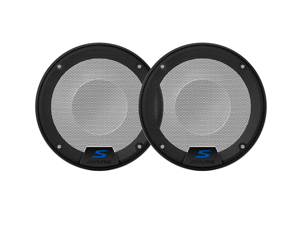 Alpine S2-A36F S-Series Class-D 4-Channel Amp w/ (2) S2-S50 5.25