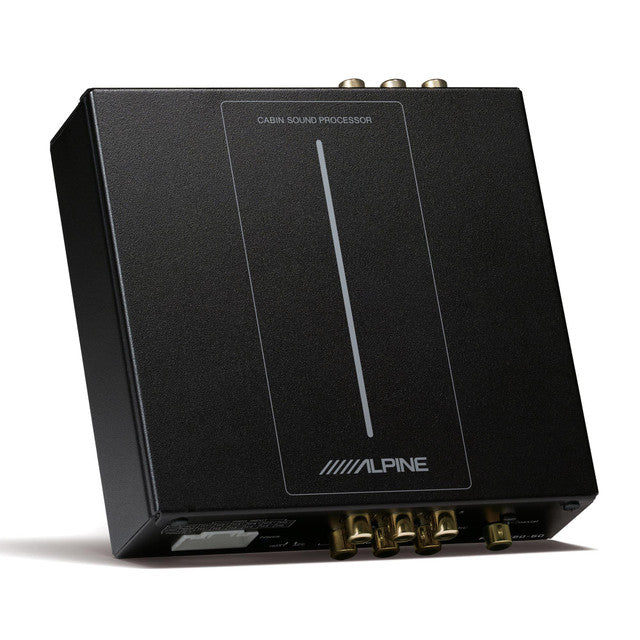 Alpine PXE-C60-60 Optim6 6-Ch. Processor w/ S2-A36F 4 Ch. & S2-A120M Mono Amp Bundle