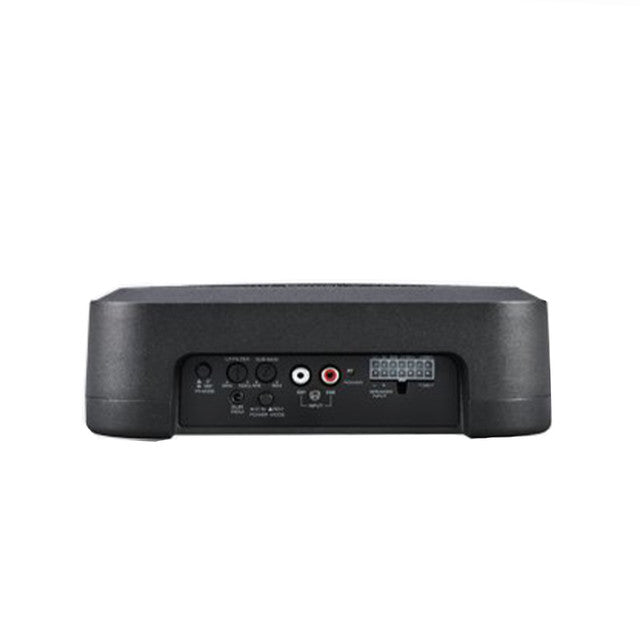 Alpine (2) PWE-S8 Compact 8-Inch Powered Subwoofer System & S2-A36F S-Series Class-D 4-Channel Amp Bundle
