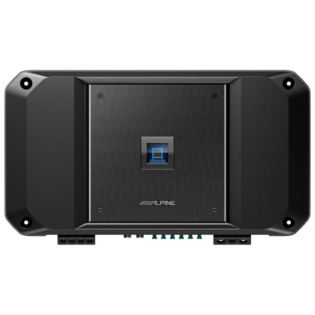 Alpine (2) R2-SB10V 10-inch R-Series Halo Preloaded Sub Enclosure including ProLink™ w/ R2-A150M Amp, Rux Knob Bundle
