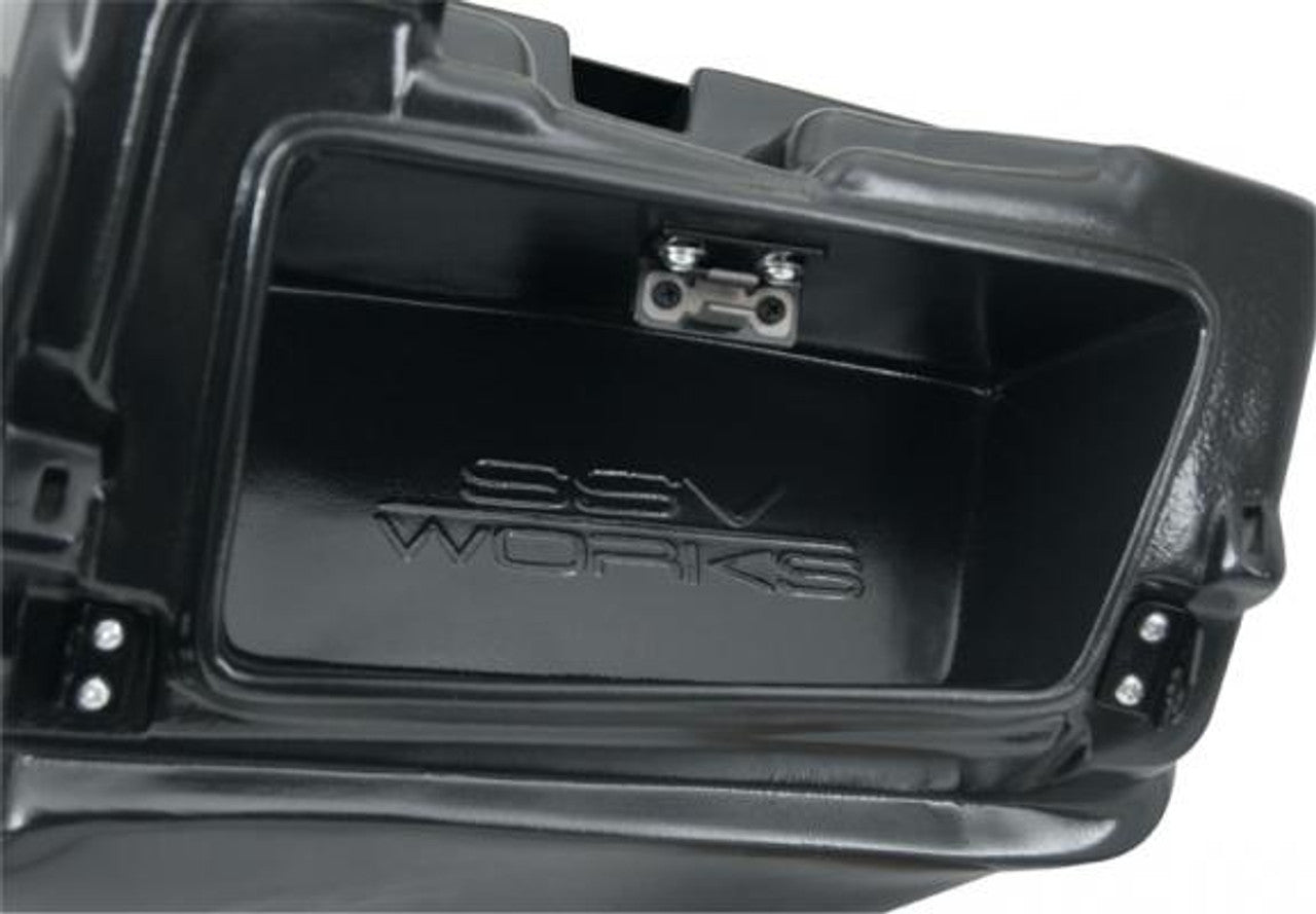 SSV Works RZ4-GB10U - Polaris RZR Turbo S and XP1000 2019+ Glove Box Sub Box for 10