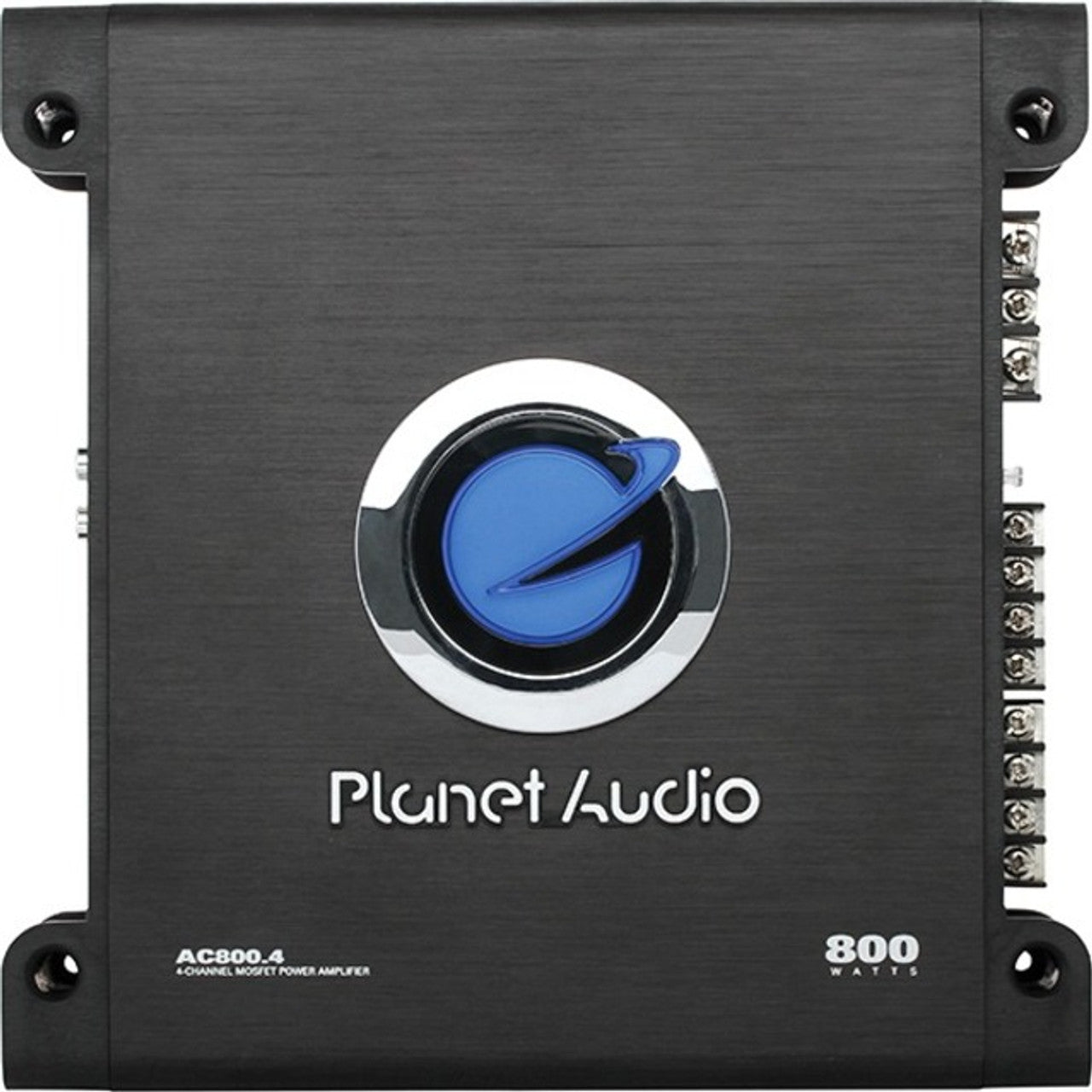 Planet Audio Anarchy Ac800.4 Car Amplifier - 800 W Pmpo - 4 Channel - Class Ab - Bridgeable - 8 Ohm - 20 Hz To 20 Khz - Mosfet Power Supply - 4 X 75 W @ 4 Ohm - 4 X 150 W @ 2 Ohm - 400 W (ac8004)