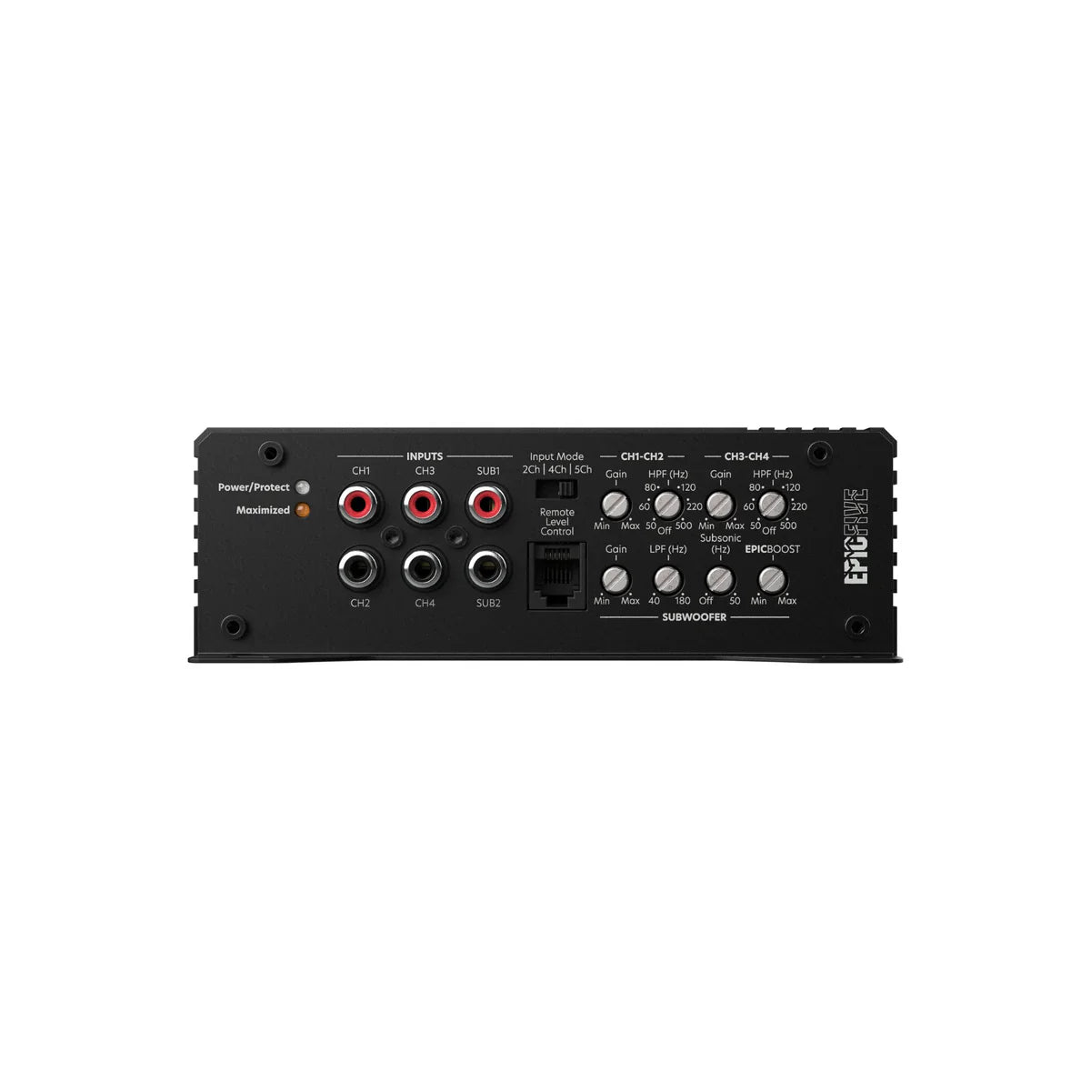 AudioControl EPICFIVE 5-Channel 1100 Watt RMS Car Amplifier