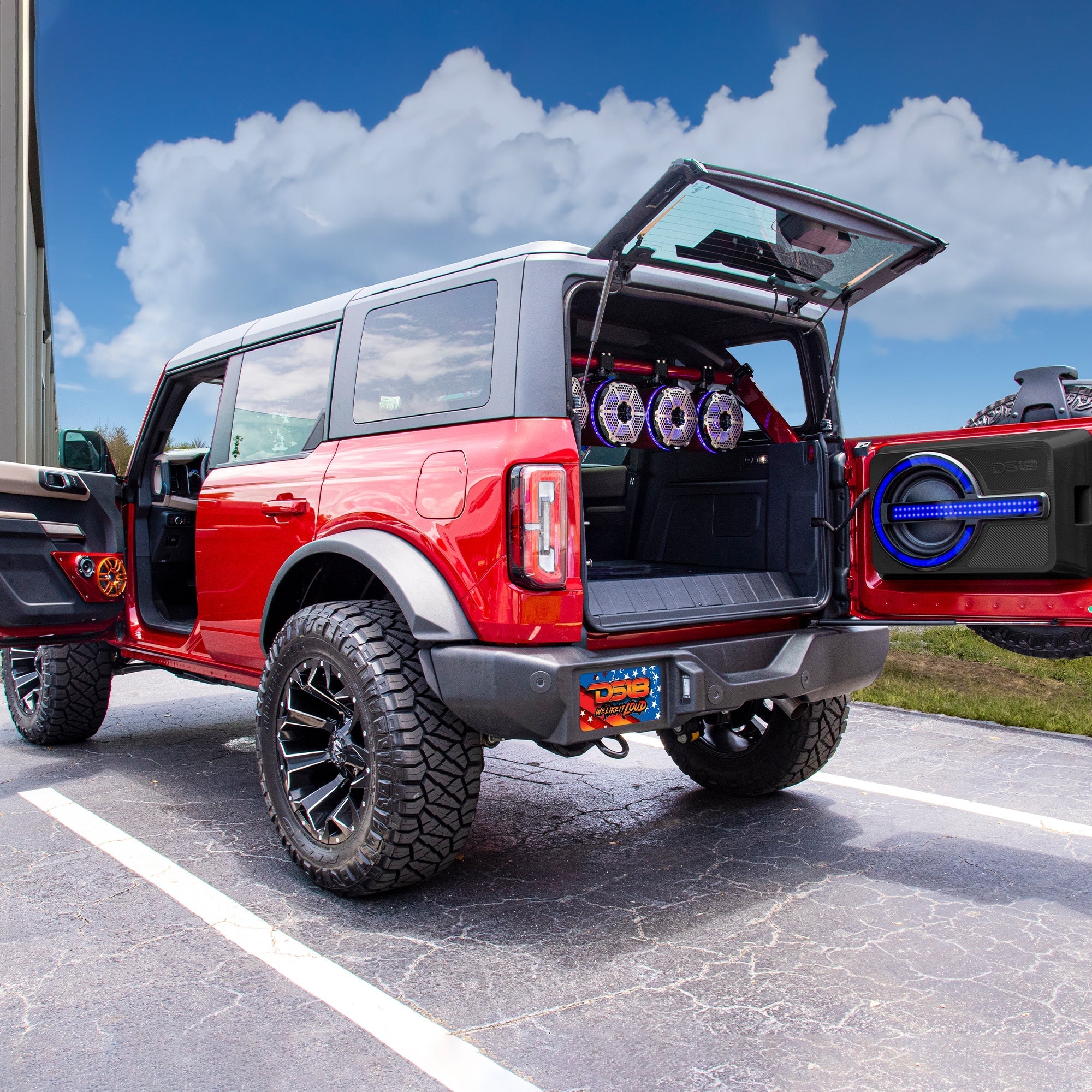 DS18 Ultimate Bronco Audio Package