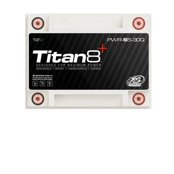 XS Power 12V PWR-S5-30Q Titan8 Series Lithium Titanate Oxide Series Battery