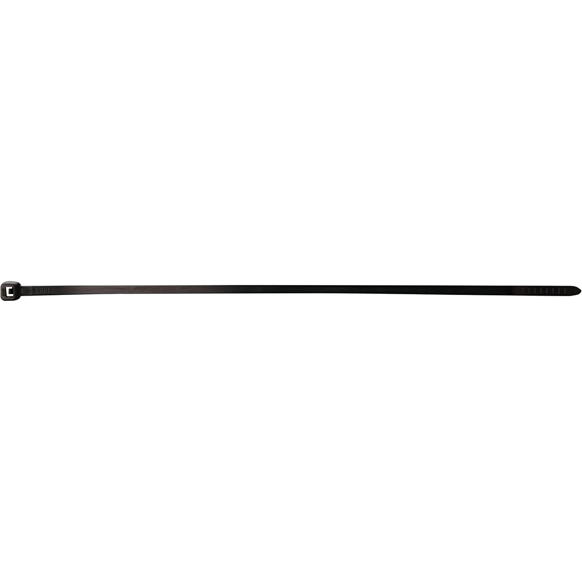 Install Bay BCT8-1 8-Inch, 40-Pound Cable Tie, Black (1000-Pack)