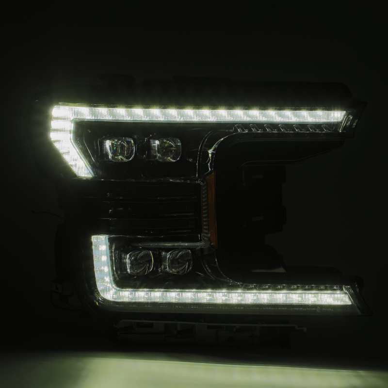 AlphaRex 18-20 Ford F150 NOVA-Series LED Projector Headlights Alpha-Black