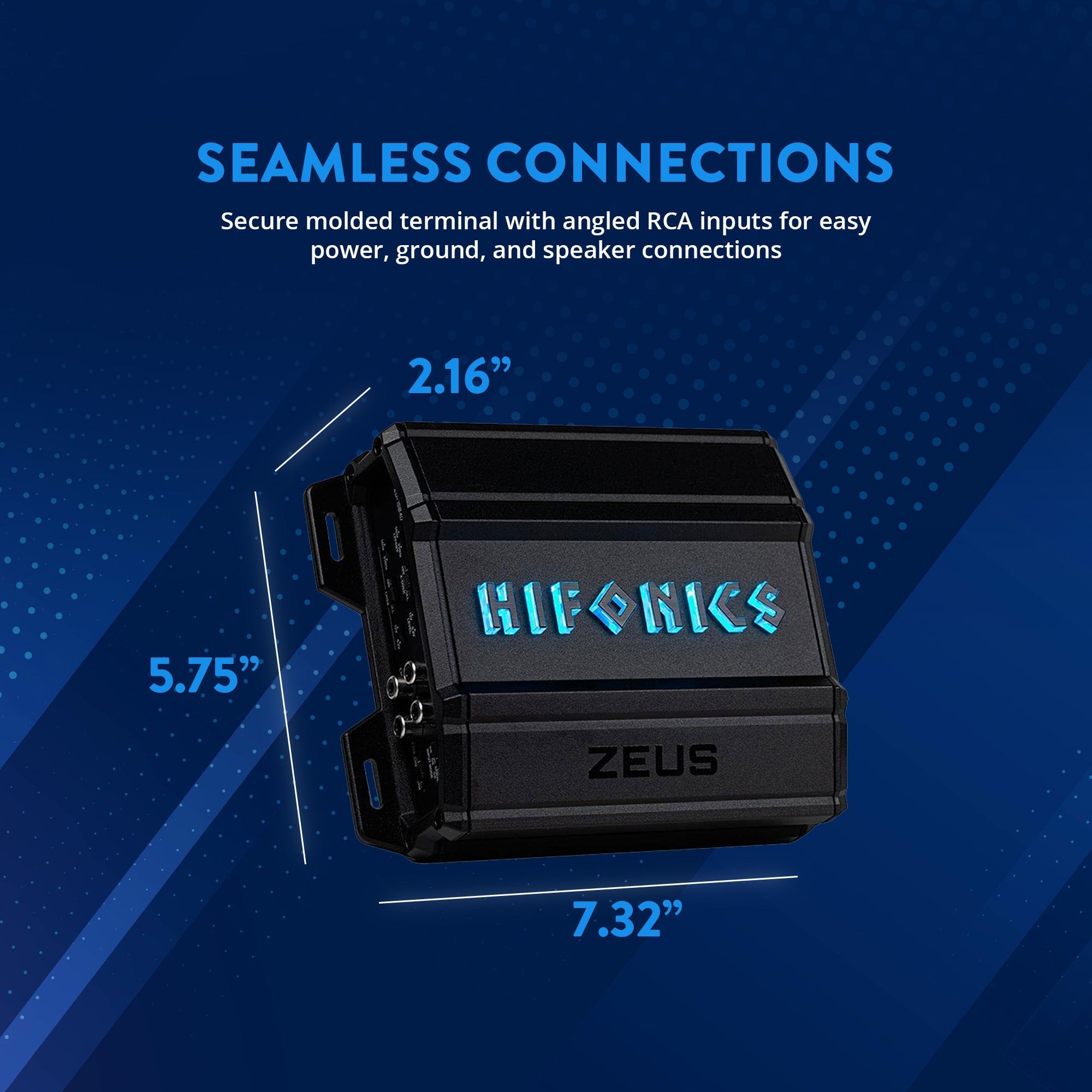 Hifonics ZD-750.4D Zeus Delta 750 Watt 4 Channel Mobile Car Amplifier