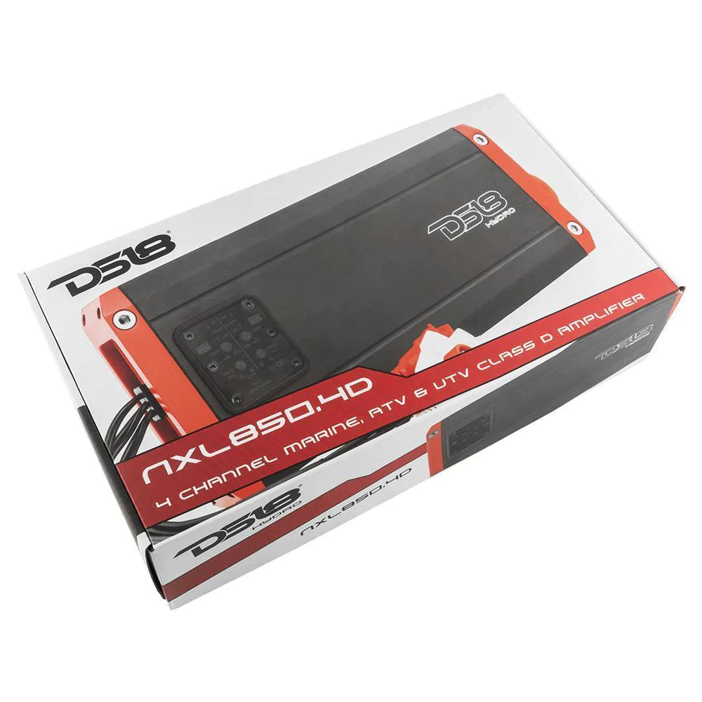 DS18 (Hydro) NXL850.4D $Channel Marine, ATV & UTV Class D Amplifier
