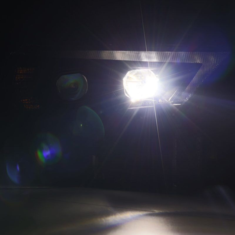 AlphaRex 14-24 Toyota 4Runner MK II LUXX-Series LED Projector Headlights Black