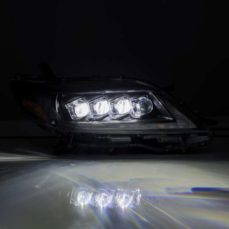 AlphaRex 11-20 Toyota Sienna NOVA-Series LED Projector Headlights Black