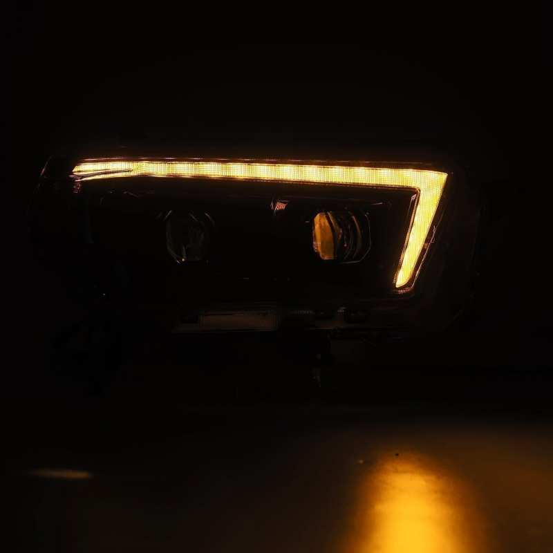 AlphaRex 10-13 Toyota 4Runner LUXX-Series Projector Headlights Alpha-Black