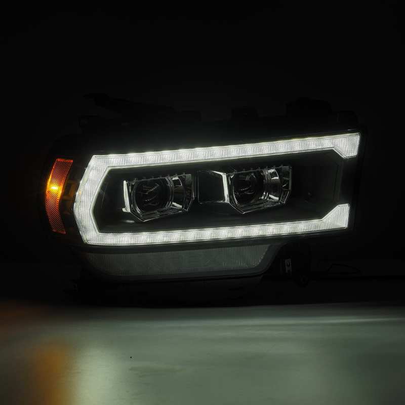 AlphaRex 19-24 Ram 2500/3500/4500/5500 LUXX-Series LED Projector Headlights Black