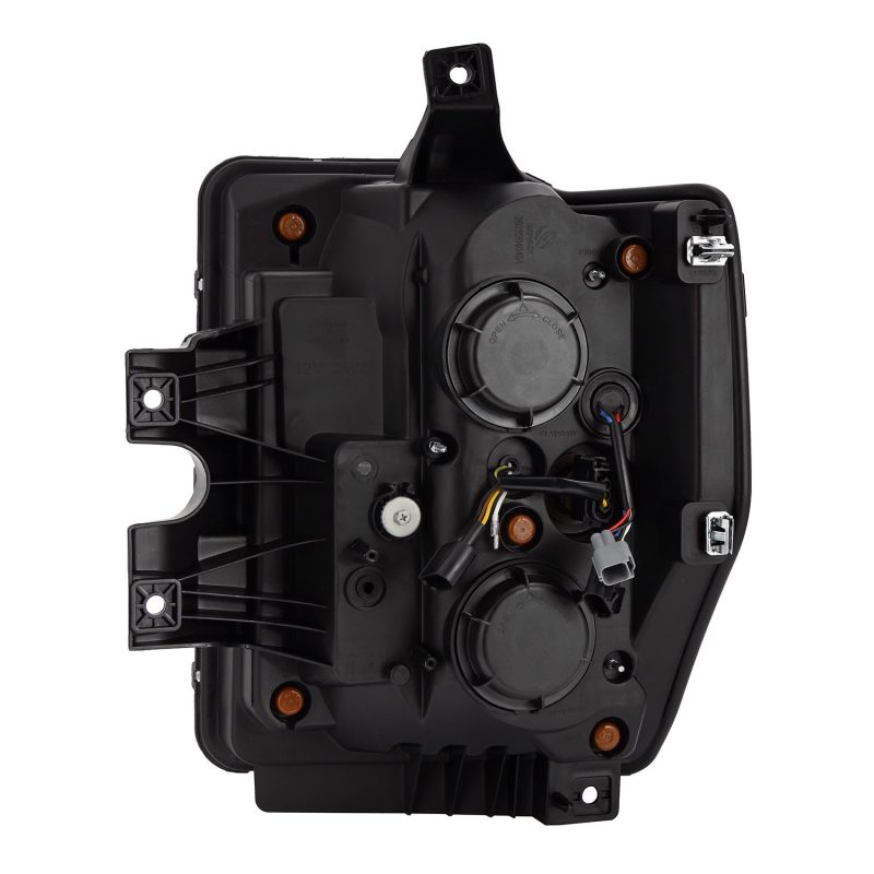 AlphaRex 08-10 Ford Super Duty/Excursion NOVA-Series LED Projector Headlights Alpha-Black